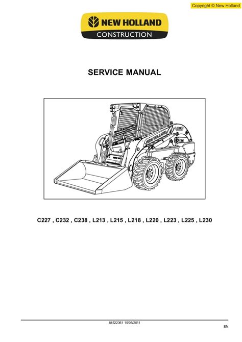 new holland l218 skid steer owners manual|2017 new holland l218.